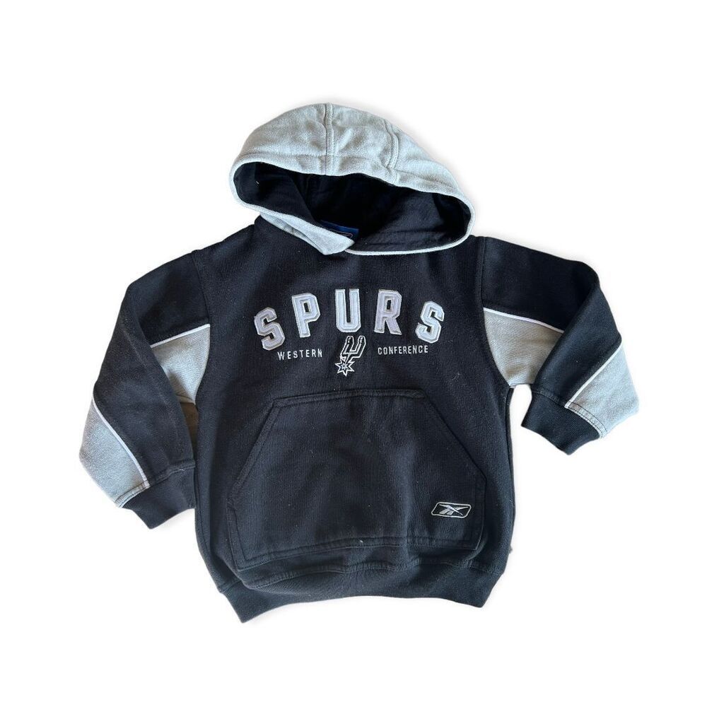 Youth Boys Reebok San Antonio Spurs Western Conference Throwback Hoodie - Sz 4